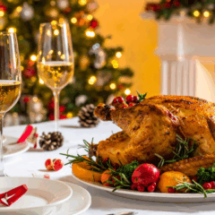 Receita para e ceia de Natal/Canva