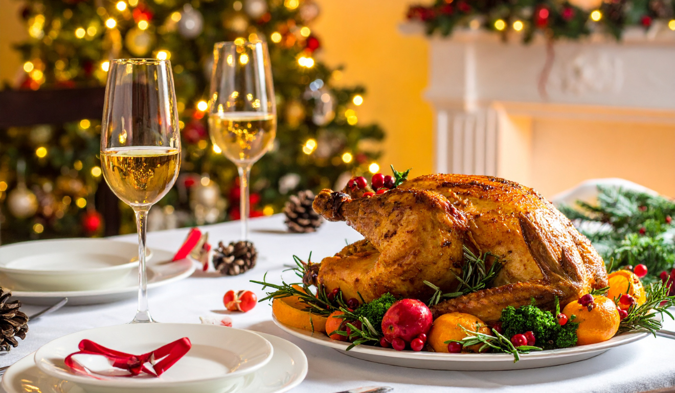 Receita para e ceia de Natal/Canva