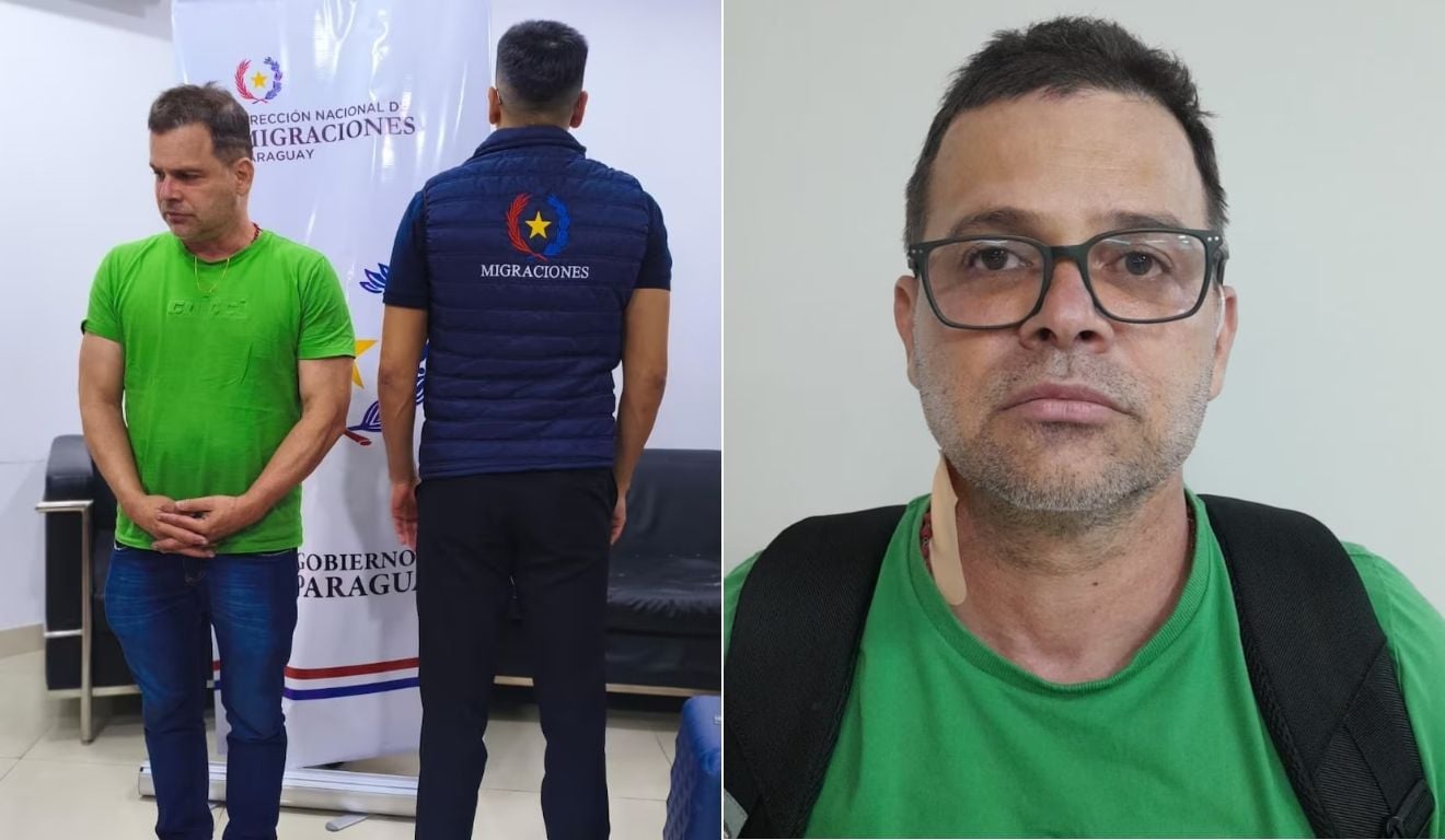 Imagens: Polícia do Paraguai Imagens: Polícia do Paraguai