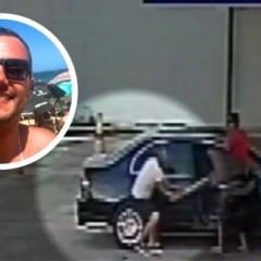 Suspeito usa uma barra para atacar o cabo PM Mariusom Marianelli Jacintho