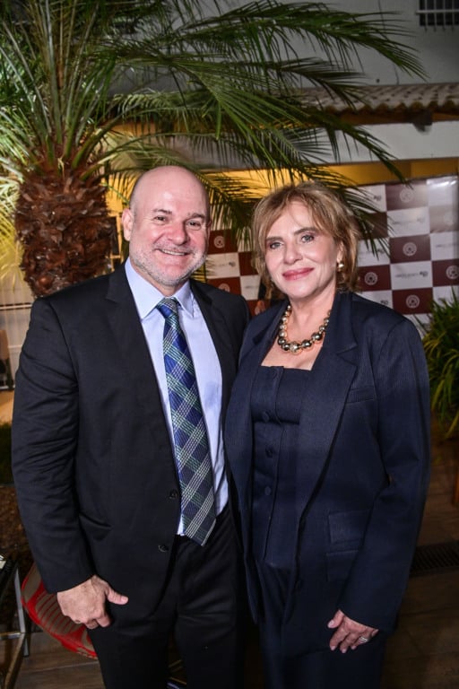 Tarcísio Vieira e Luciana Júdice