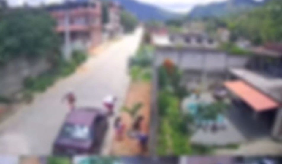 Foto: Reprodução/Câmera de segurança