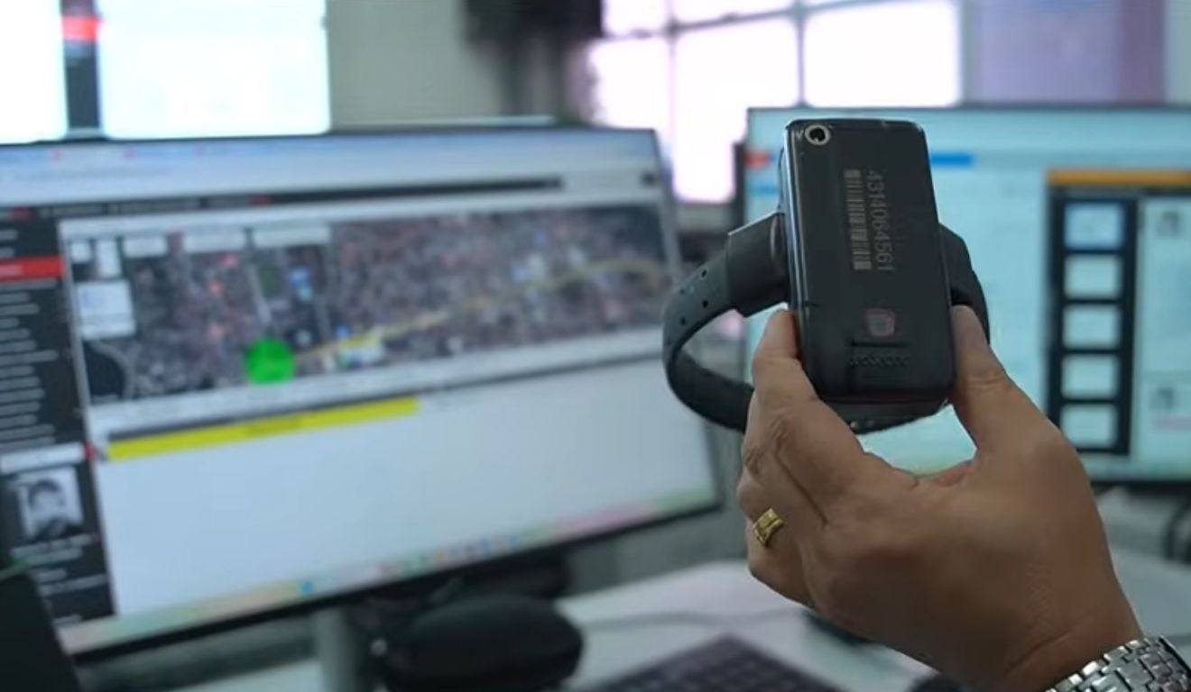 Tornozeleira eletrônica