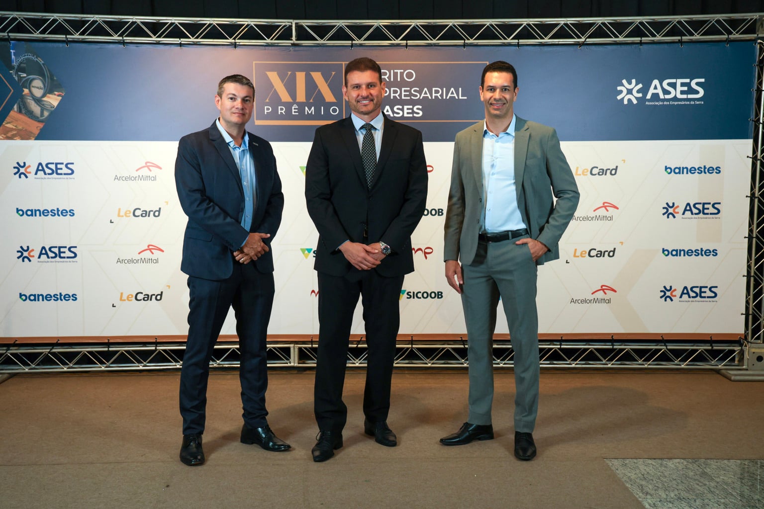 Vitor Corteletti, Fabio Junger e Kleber Alves Vitor Corteletti, Fabio Junger e Kleber Alves