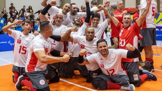 18.12.25 - FINAL SESI X PAULISTANO - CAMPEONATO BRASILEIRO DE VOLEI SENTADO MASCULINO NO CT PARALÍMPICO, EM SAO PAULO. FOTO: ALESSANDRA CABRAL/CPB