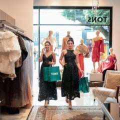 Alugar vestidos em vez de comprar: redes sociais tornaram negócio de locações de roupas mais interessante do que as vendas. Crédito: Divulgação