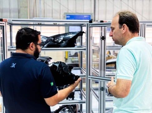 AutoXpress de Linhares vai distribuir peças automotivas para todo país e escolheu o município principalmente por causa da posição geográfica. Crédito: Prefeitura de Linhares/ Divulgação