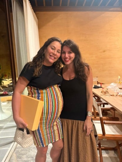 Catha Tamborindeguy e Debora Leal