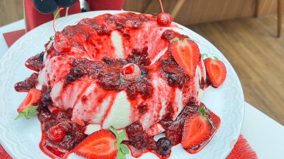 Manjar de Frutas Vermelhas. Foto: Roberta Salgueiro Manjar de Frutas Vermelhas. Foto: Roberta Salgueiro