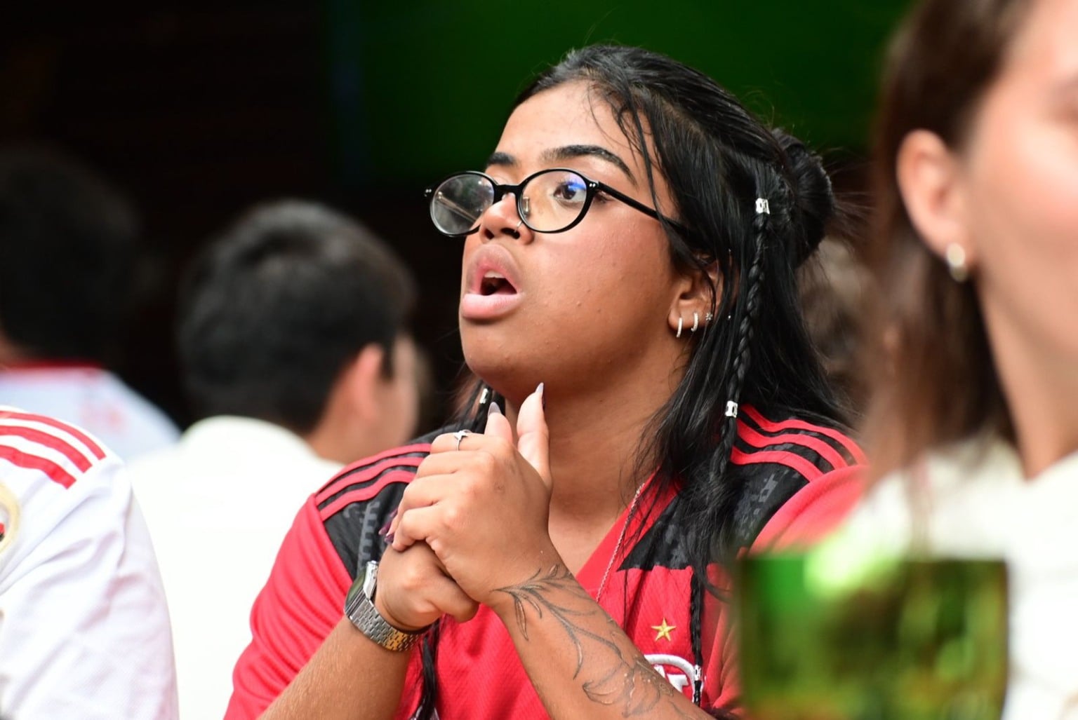 Final da Copa Intercontinental: Flamengo x PSG Torcida do Flamengo na Praia do Canto, em Vitória Final da Copa Intercontinental: Flamengo x PSG Torcida do Flamengo na Praia do Canto, em Vitória