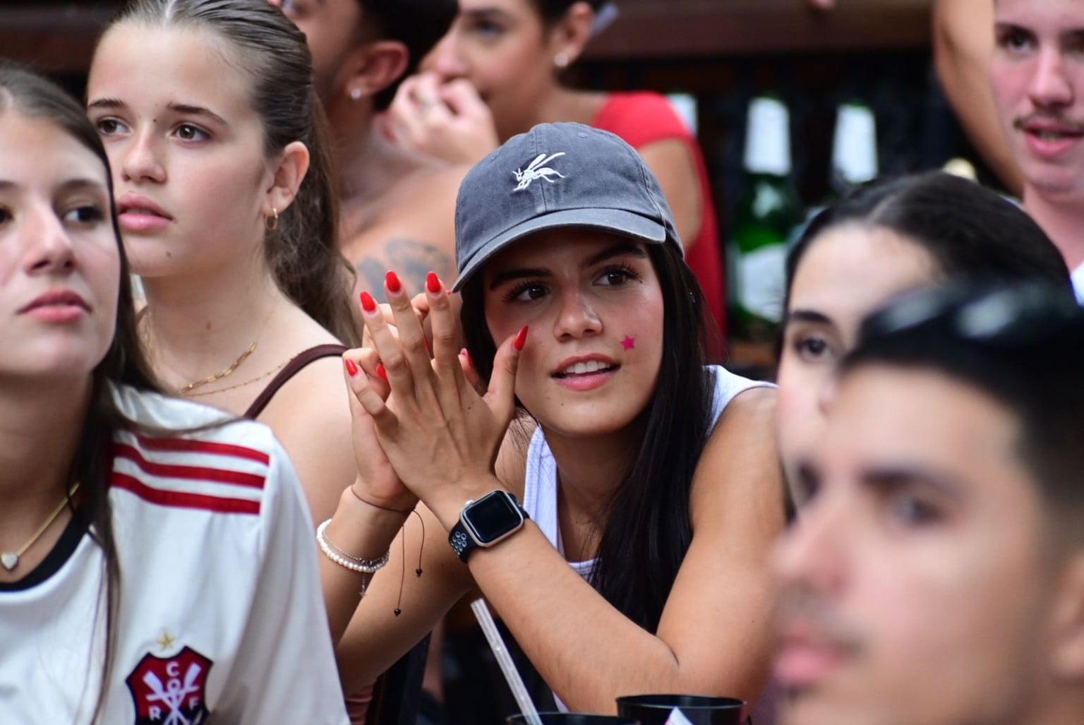 Final da Copa Intercontinental: Flamengo x PSG Torcida do Flamengo na Praia do Canto, em Vitória Final da Copa Intercontinental: Flamengo x PSG Torcida do Flamengo na Praia do Canto, em Vitória