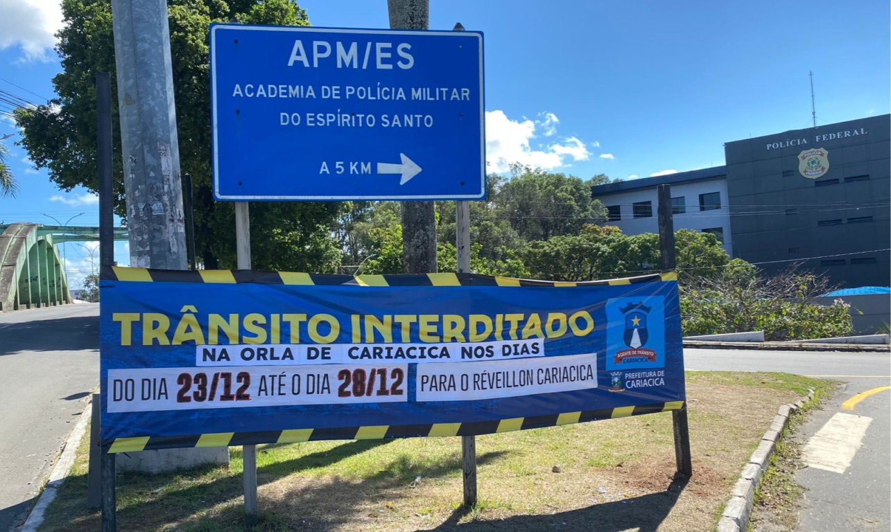 Avenida da Orla de Cariacica será totalmente interditada. Foto: Thiago Soares/Folha Vitória Avenida da Orla de Cariacica será totalmente interditada. Foto: Thiago Soares/Folha Vitória