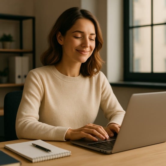 “Fim de ano: colaboradores refletem sobre carreira e futuro. (FOTO INTELIGENCIA ARTIFICIAL)