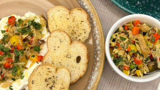 Salada de Bacalhau. Foto: Roberta Salgueiro