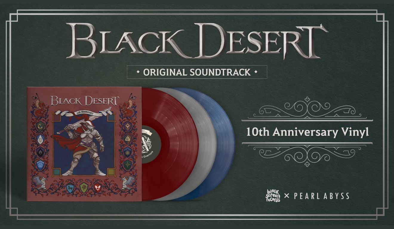 Black Desert ganha trilha sonora em vinil celebrando 10º aniversário Black Desert ganha trilha sonora em vinil celebrando 10º aniversário