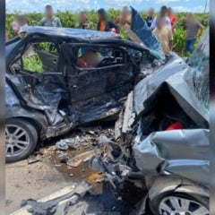 Acidente com dois mortos na BR 101 em Jaguar&eacute;