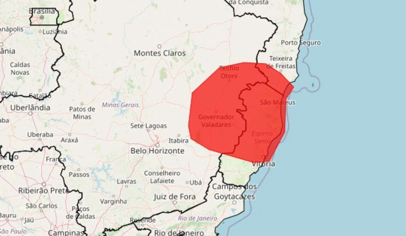 alerta vermelho inmet 