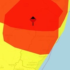alertas de chuva para o espírito santo