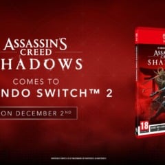 Assassin’s Creed Shadows é lançado no Nintendo Switch 2