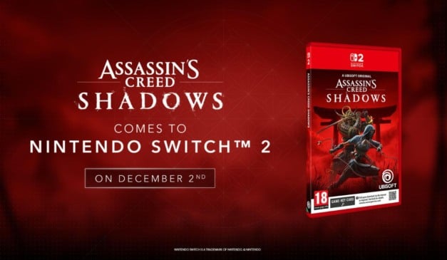 Assassin’s Creed Shadows é lançado no Nintendo Switch 2