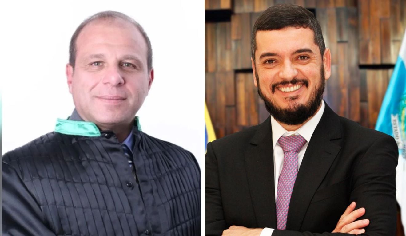 Desembargador Macário Júdice e o deputado estadual Rodrigo Bacellar Desembargador Macário Júdice e o deputado estadual Rodrigo Bacellar