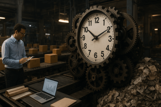 Noção de Custo e Impacto: O Peso Invisível do Desperdício