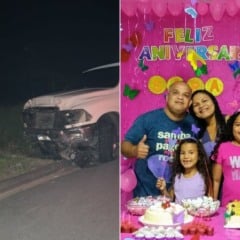 Família inteira morreu em acidente em Jaguaré (Foto: Reprodução)