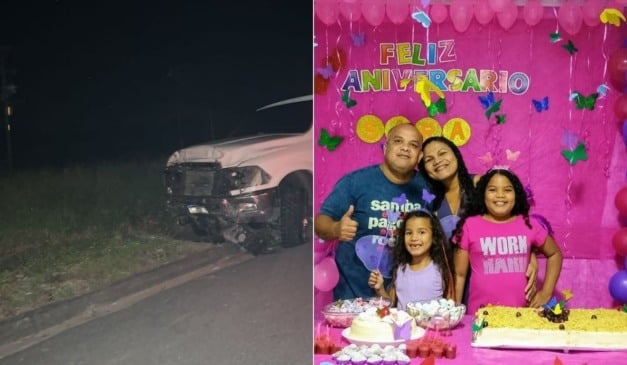 Família inteira morreu em acidente em Jaguaré (Foto: Reprodução)