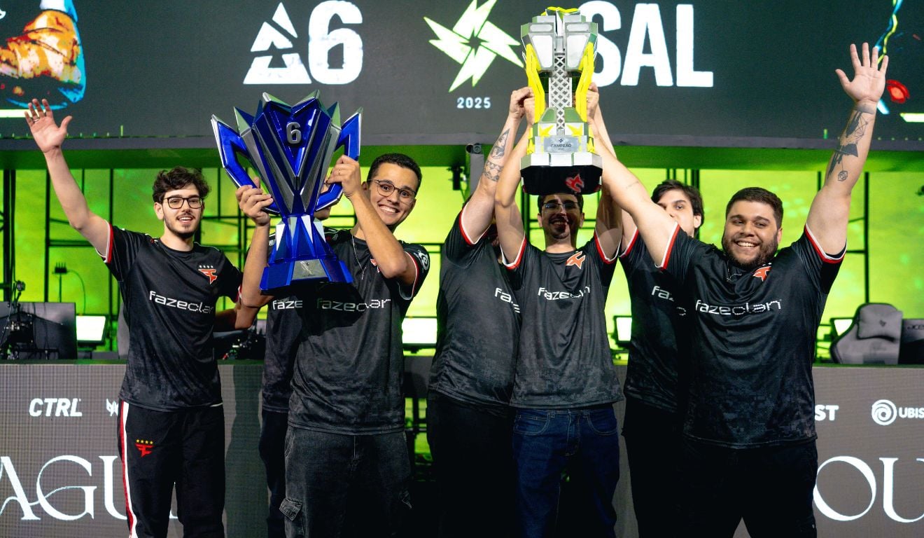 FaZe Clan é campeã da South America League de Rainbow Six Siege X