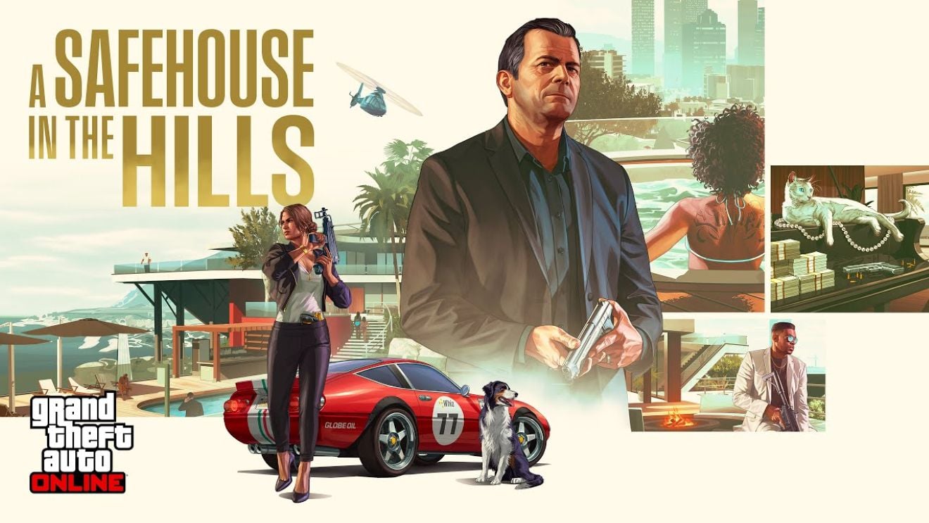 GTA Online: A Safehouse in the Hills chega em 10 de dezembro