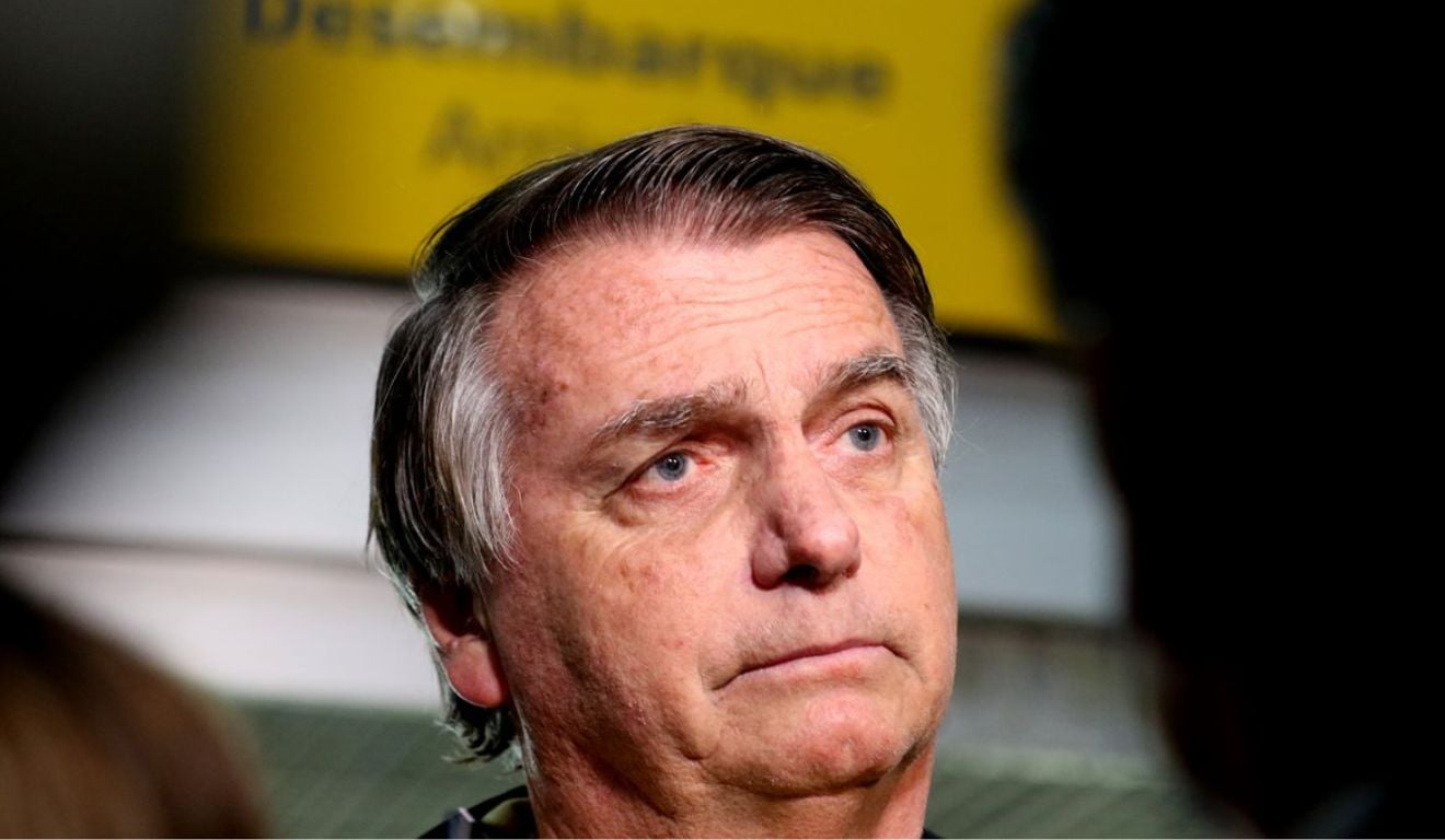 O ex-presidente Jair Bolsonaro