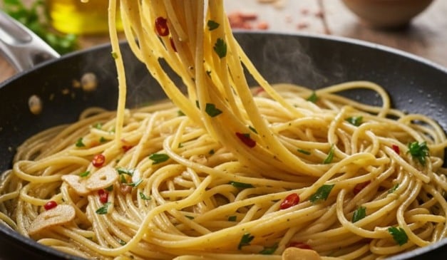 Macarrão alho e óleo