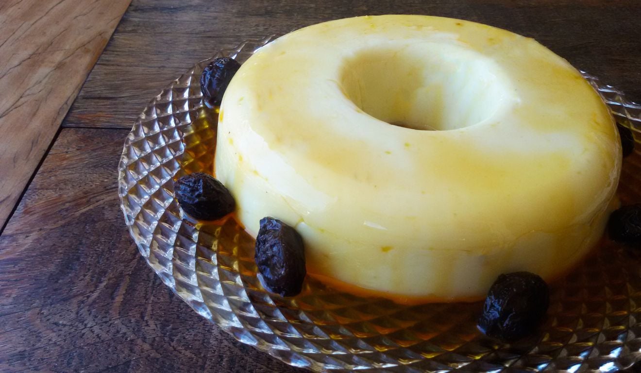 manjar de coco e ameixa