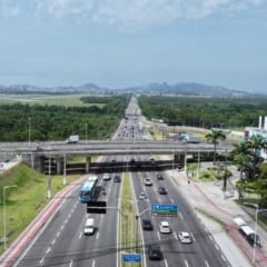 Novo viaduto de Carapina BR-101 avenida Mestre álvaro