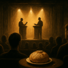 Pão, Circo e a Democracia que Cambaleia