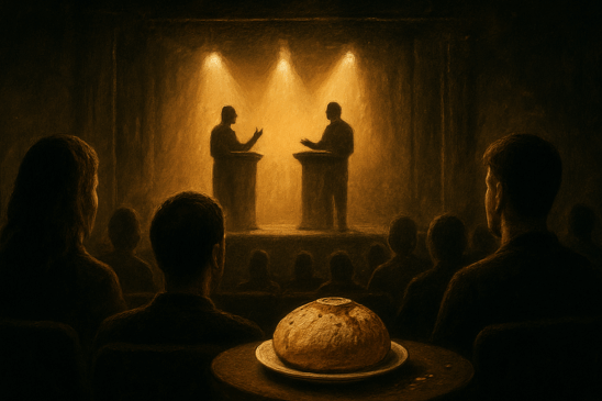 Pão, Circo e a Democracia que Cambaleia