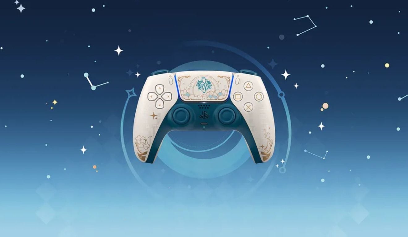 PlayStation anuncia edição limitada de DualSense de Genshin Impact PlayStation anuncia edição limitada de DualSense de Genshin Impact