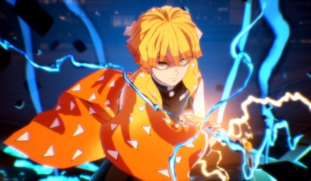 Zenitsu Agatsuma chega a novo jogo de Demon Slayer -Kimetsu no Yaiba