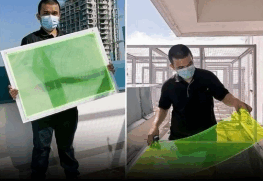 Um painel solar feito de resíduos alimentares