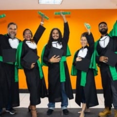 1&ordf; turma da EJA do Sesc: As aulas ocorrem de forma h&iacute;brida, com atividades presenciais duas vezes por semana. Foto: Divulga&ccedil;&atilde;o