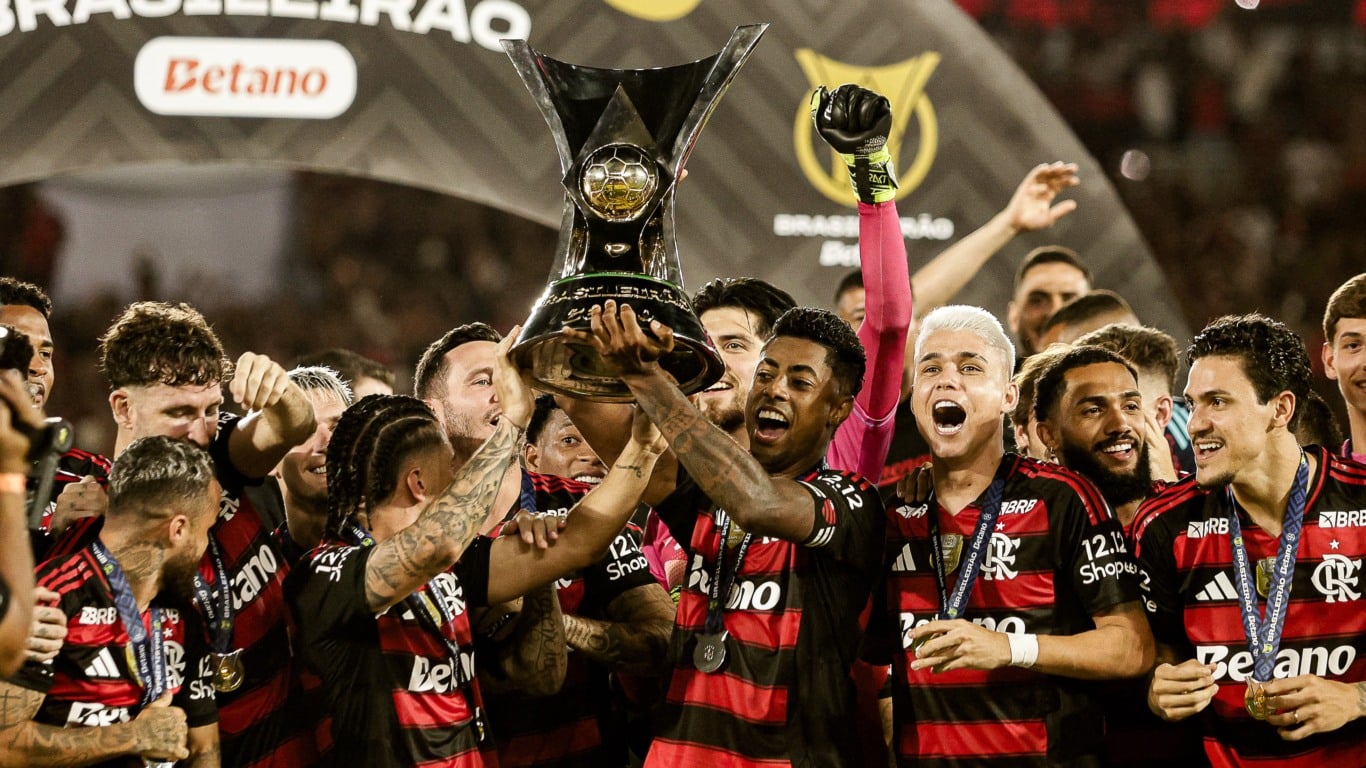 Flamengo campeão brasileiro em 2025
Fotos: Gilvan de Souza/Flamengo