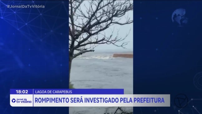 Prefeitura investiga esvaziamento de lagoa na Serra