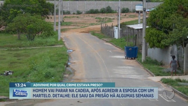 Mulher é agredida pelo companheiro em Viana na frente da filha
