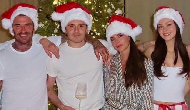 Família Beckham (Foto: Reprodução/Instagram/@brooklynpeltzbeckham)