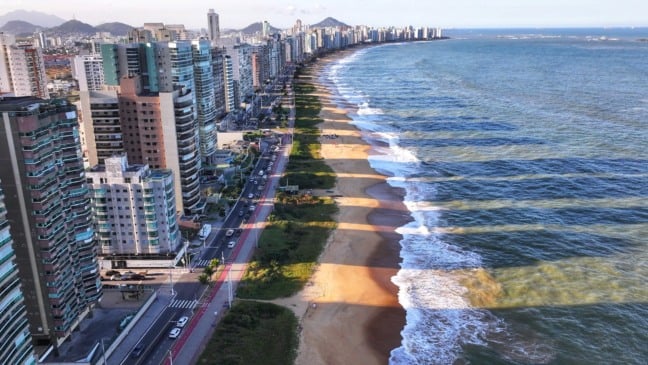 Praia de Itaparica. Foto: Thiago Soares/Folha Vitória