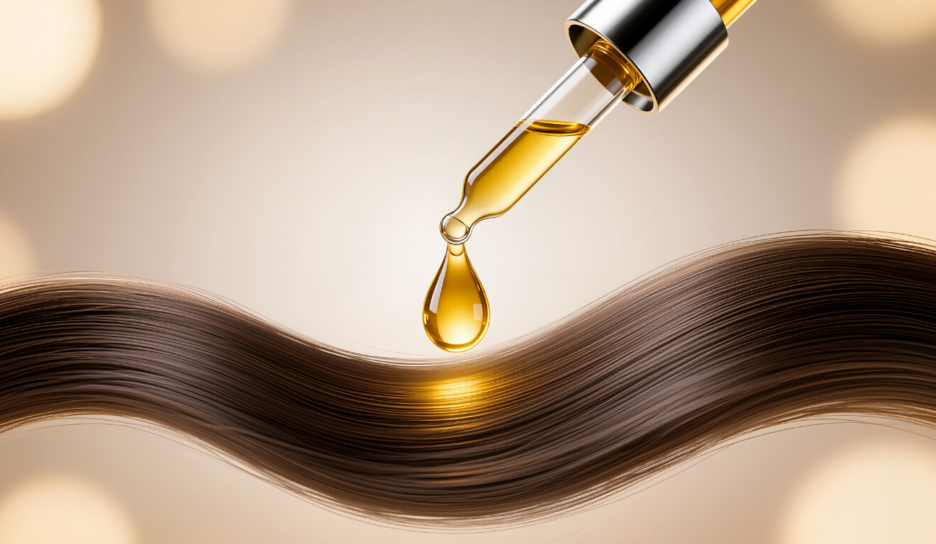 Óleo para hidratar o cabelo/Canva Óleo para hidratar o cabelo/Canva