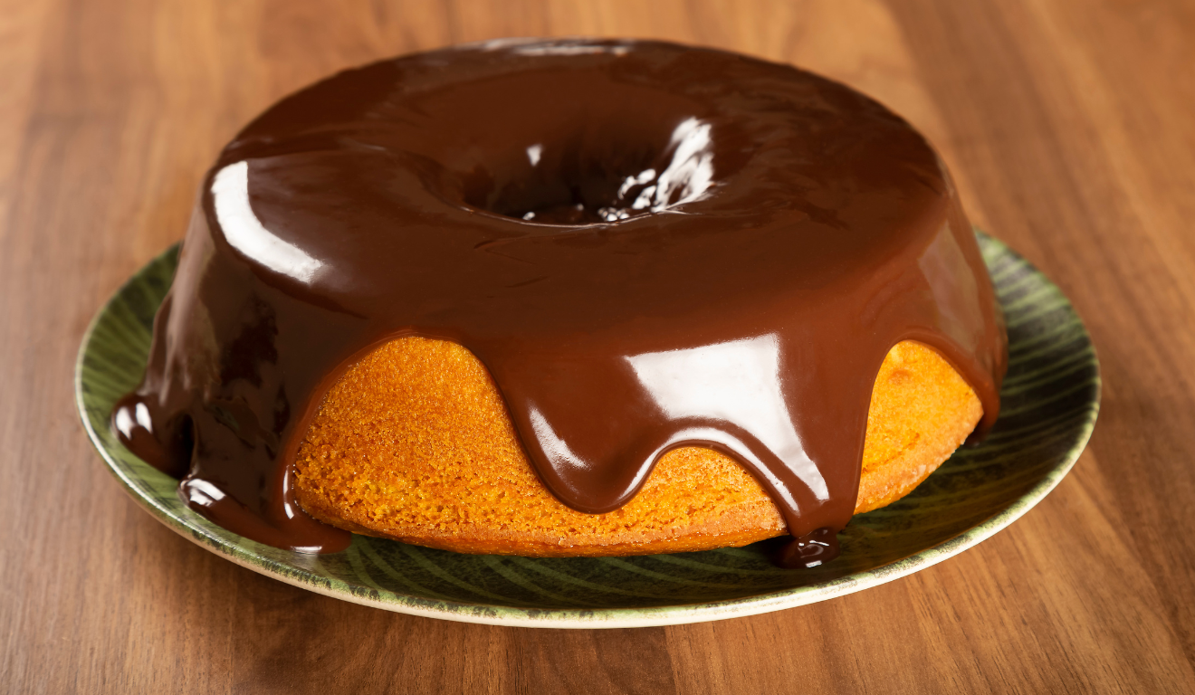 Receita de bolo de cenoura fit/Canva Receita de bolo de cenoura fit/Canva