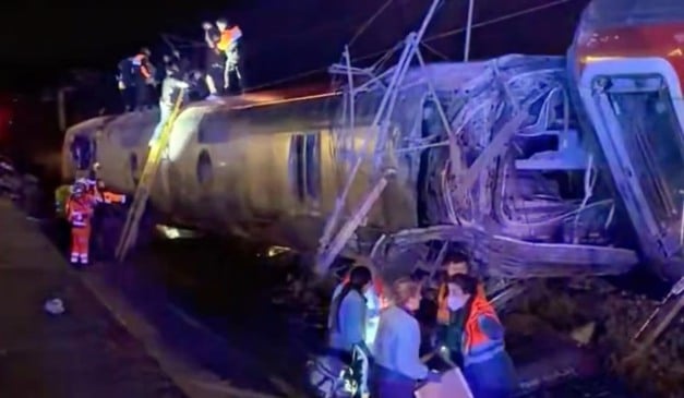 Acidente de trem em Adamuz, no sul da Espanha