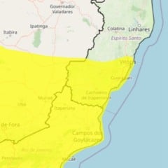 Inmet alerta para chuvas fortes em 40 cidades do ES