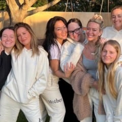 Ashley Tisdale, Hilary Duff e Meghan Trainor com outras mulheres em viagem de grupo de m&atilde;es (Foto: Reprodu&ccedil;&atilde;o/Instagram/@@hilaryduff)